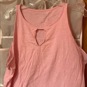 Pink tank top
